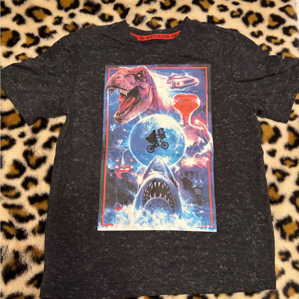 Universal Kids T-Shirt - Black with Vibrant Graphic